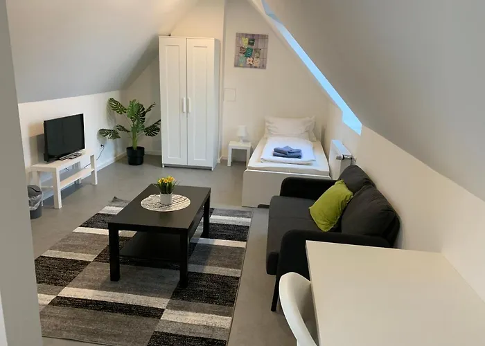 Cityapartment Platinum Mit Balkon Bzw,terrasse Lägenhet Bielefeld