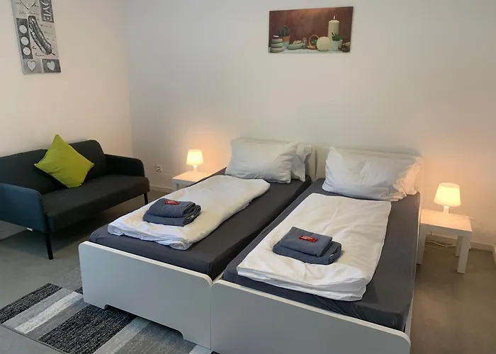 Cityapartment Platinum Mit Balkon Bzw,terrasse Lägenhet Bielefeld