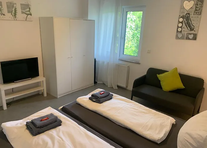 Cityapartment Platinum Mit Balkon Bzw,terrasse Lägenhet Bielefeld