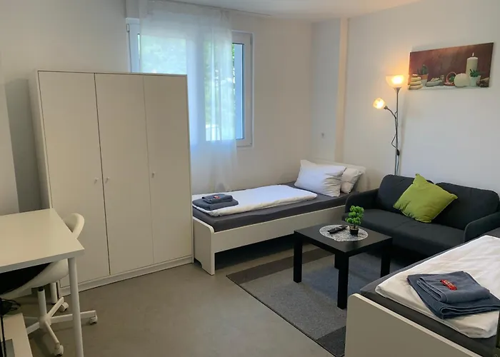 Cityapartment Platinum Mit Balkon Bzw,terrasse Lägenhet Bielefeld